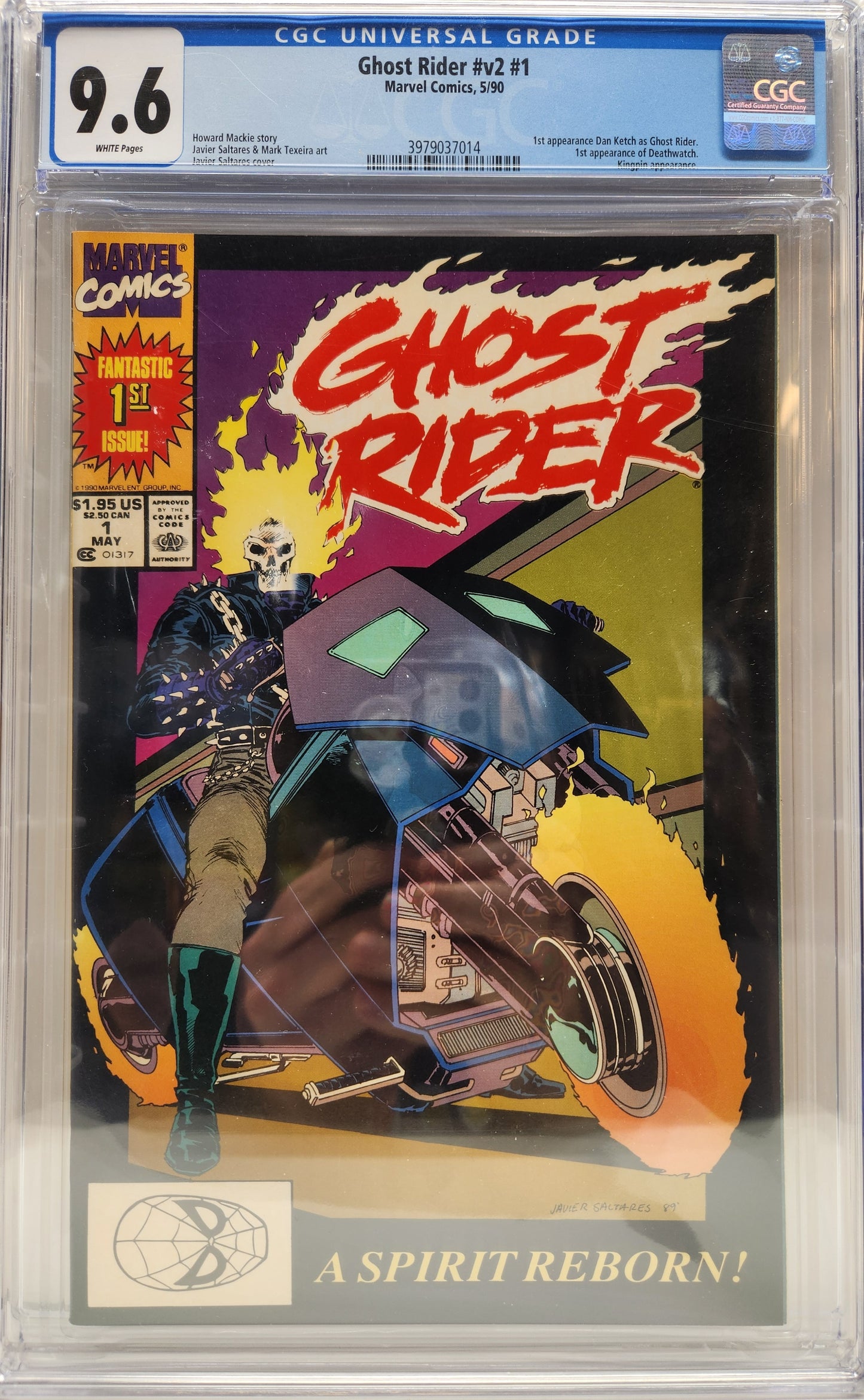 Ghost Rider #1 CGC 9.6
