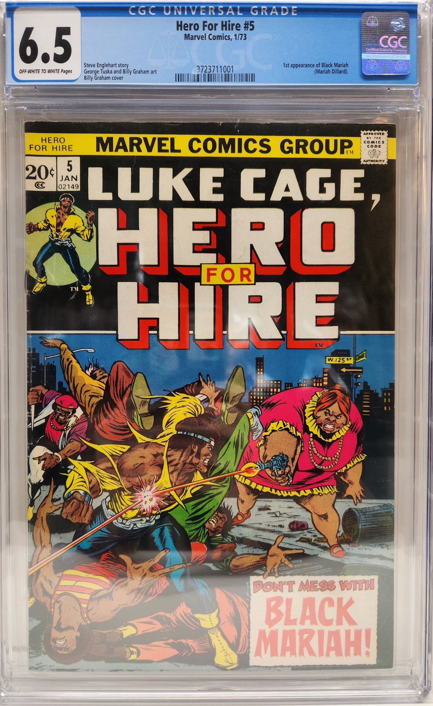 Hero for Hire #5 CGC 6.5