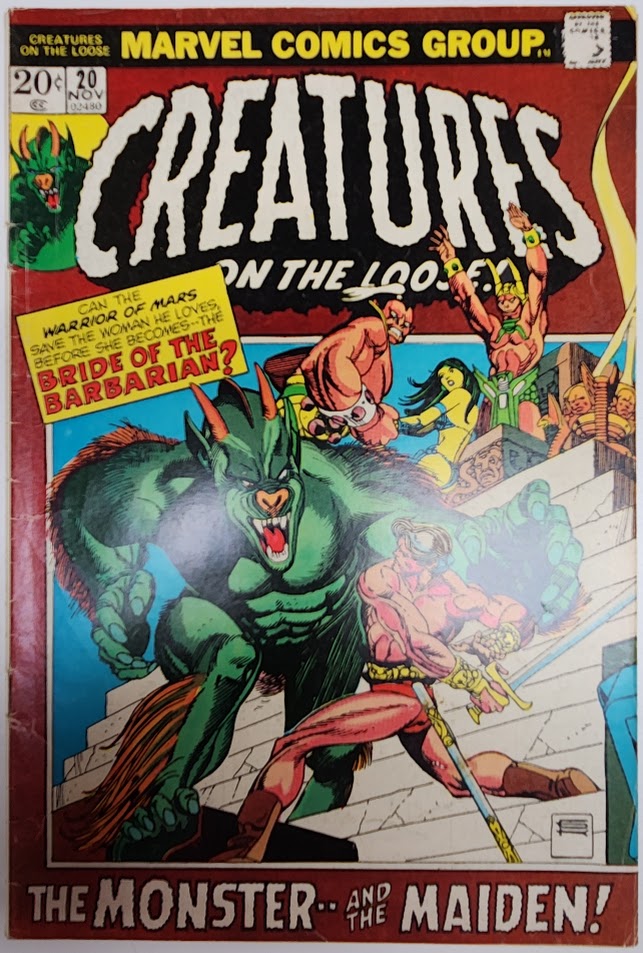 Creatures on the Loose #20 - VG