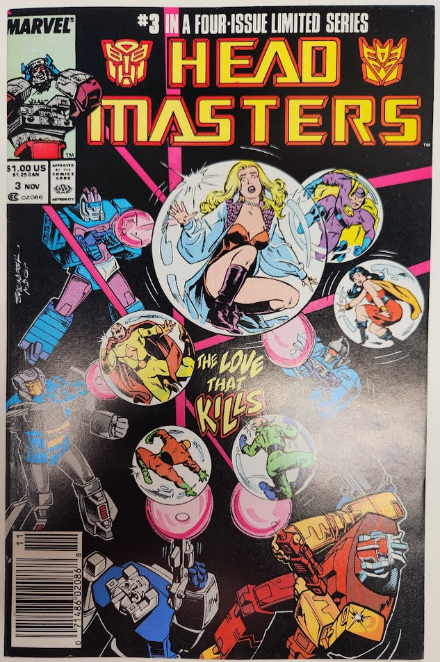 Transformers: Head Masters #3 - VF