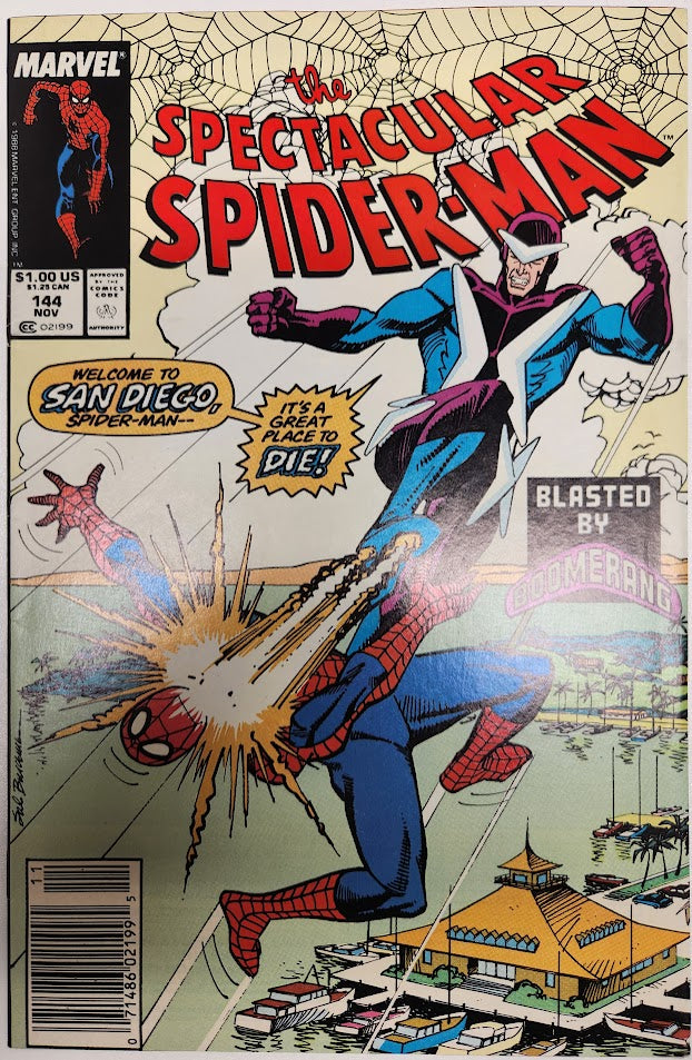 Peter Parker, The Spectacular Spider-Man #144 - VF