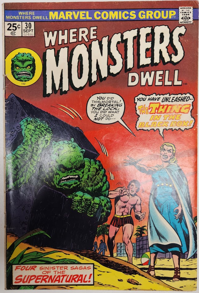 Where Monsters Dwell #30 - VG