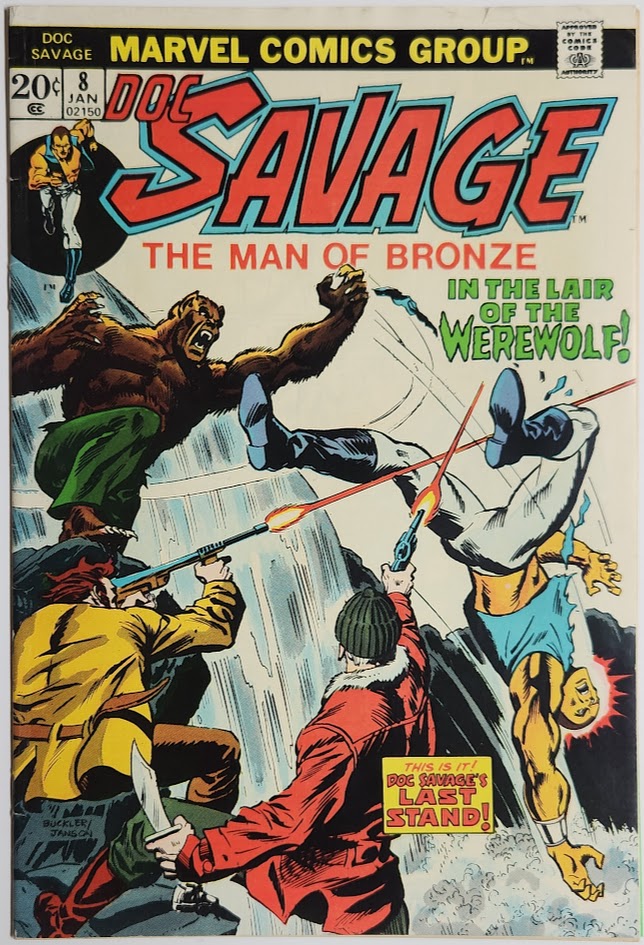 Doc Savage #8 - FN