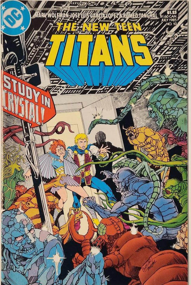 The New Teen Titans #10 - VF