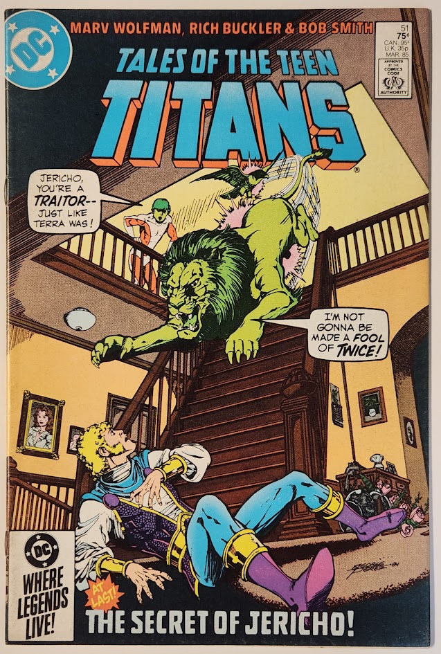 Tales of the Teen Titans #51 - VF