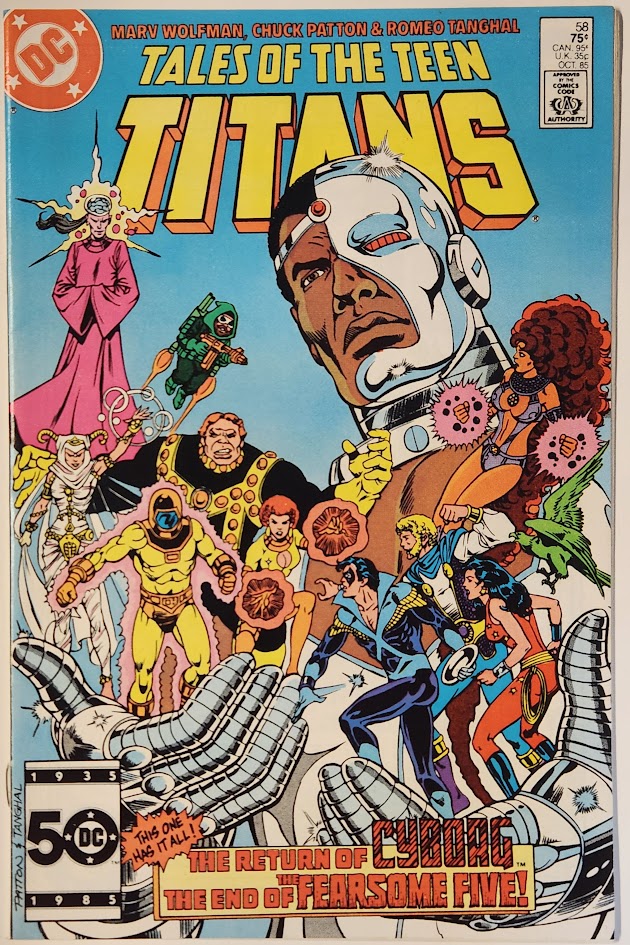 Tales of the Teen Titans #58 - VF