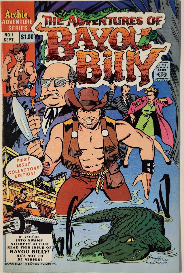 The Adventures of Bayou Billy #1 - VF