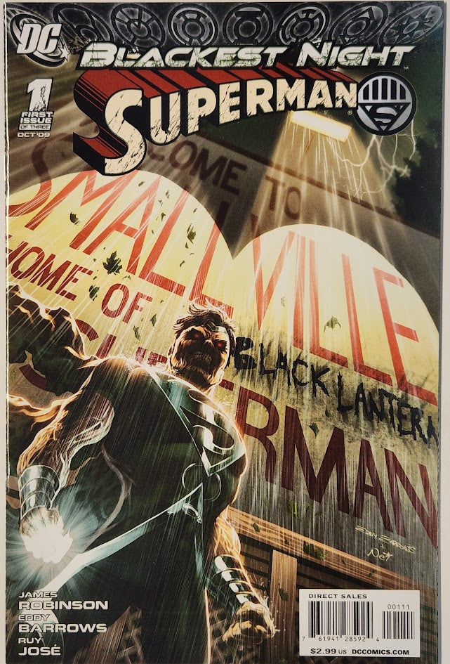 Blackest Night Superman #1 - NM