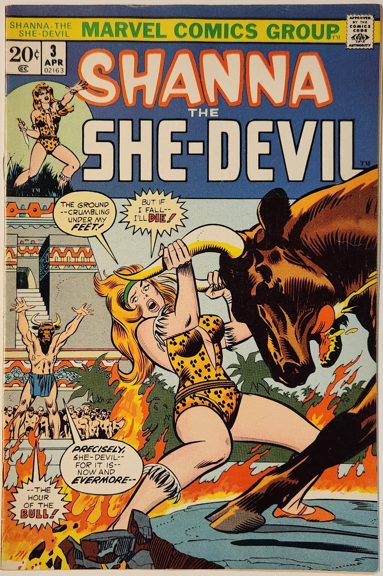 Shanna the She-Devil #3 - VF