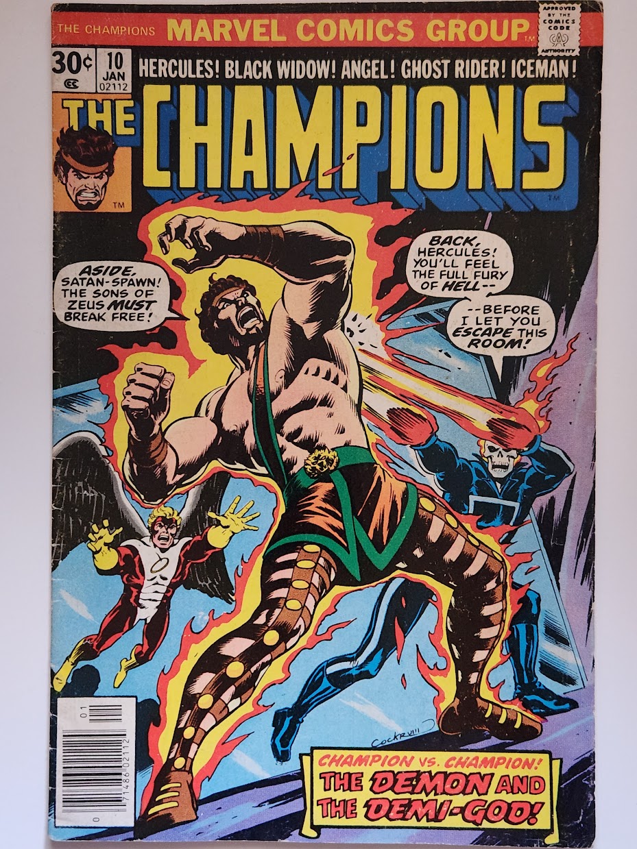 The Champions #10 - VG