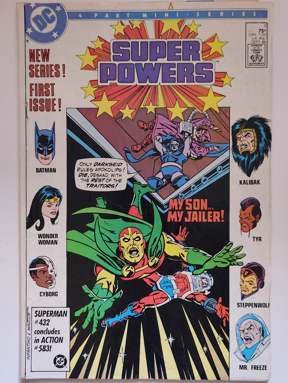 Super Powers #1 - VG