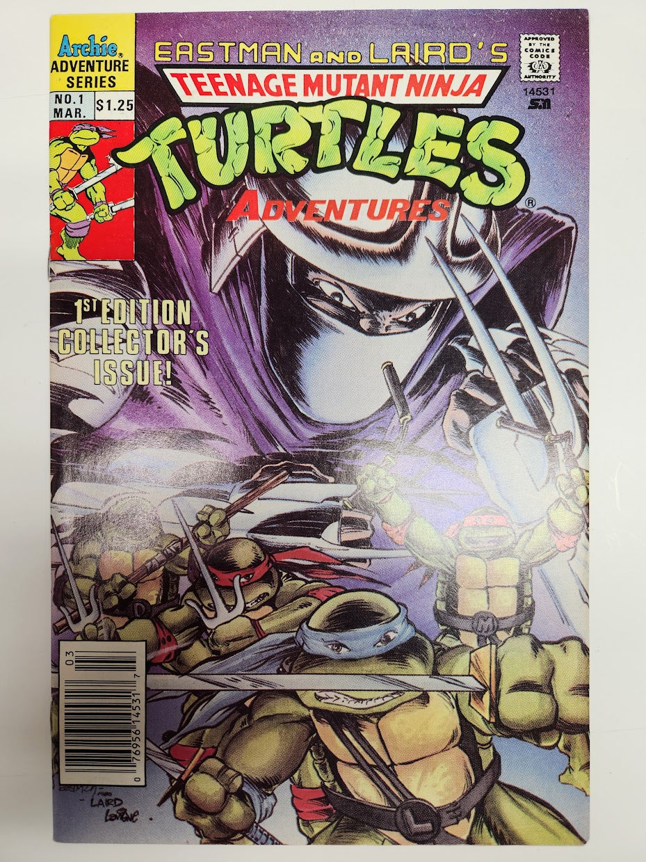 Teenage Mutant Ninja Turtles Adventures #1 - VF