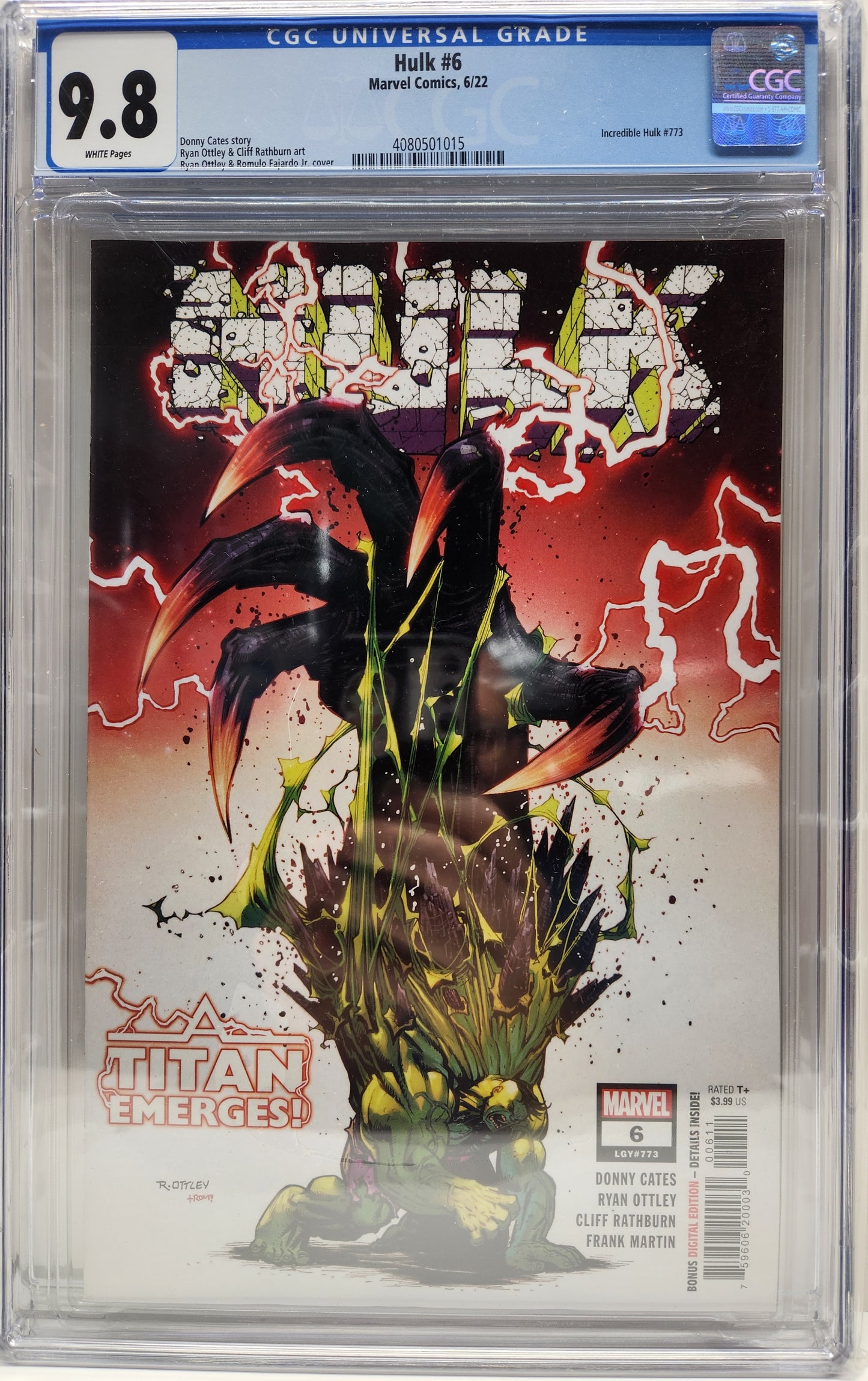 Hulk #6 CGC 9.8