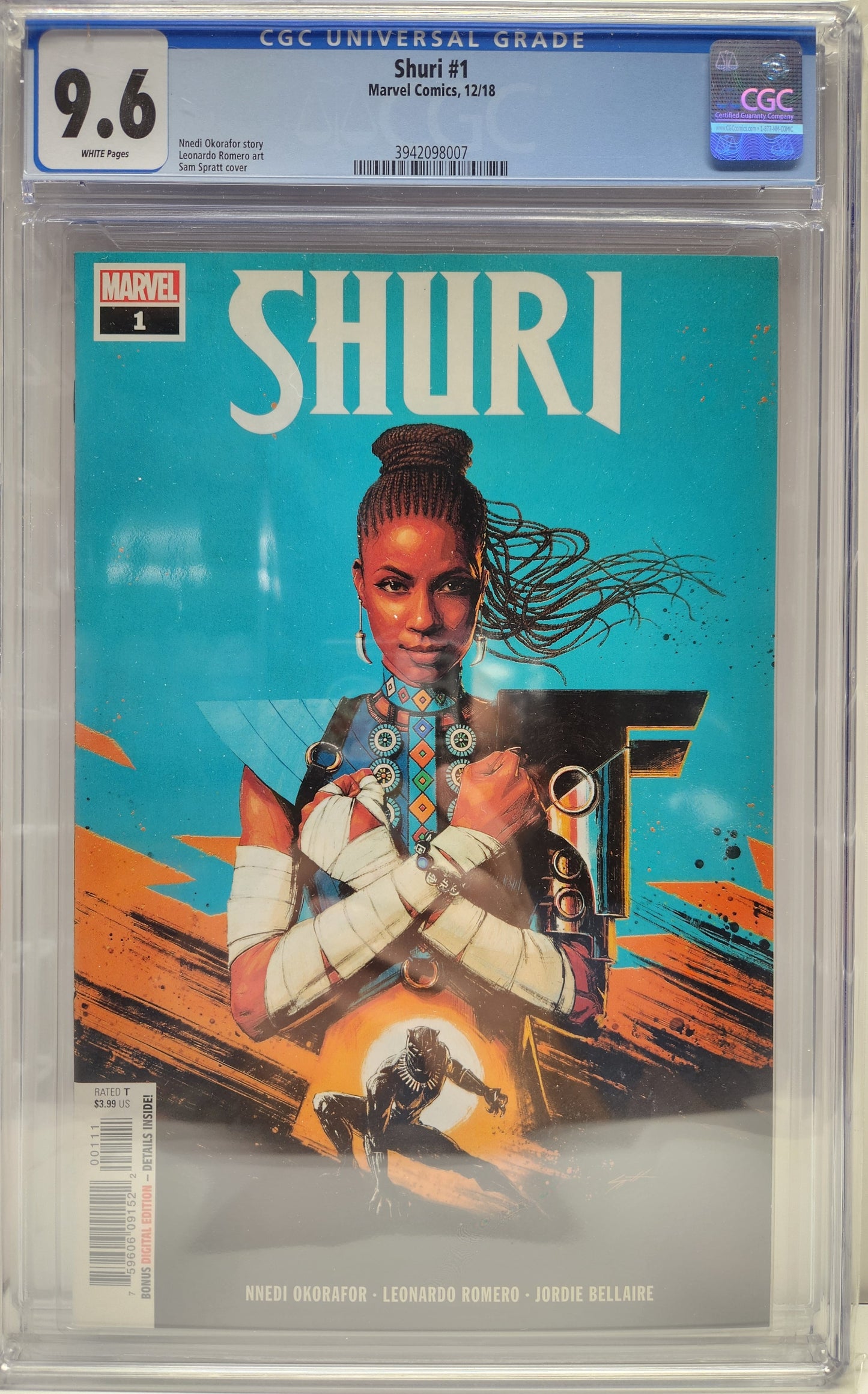 Shuri #1 CGC 9.6