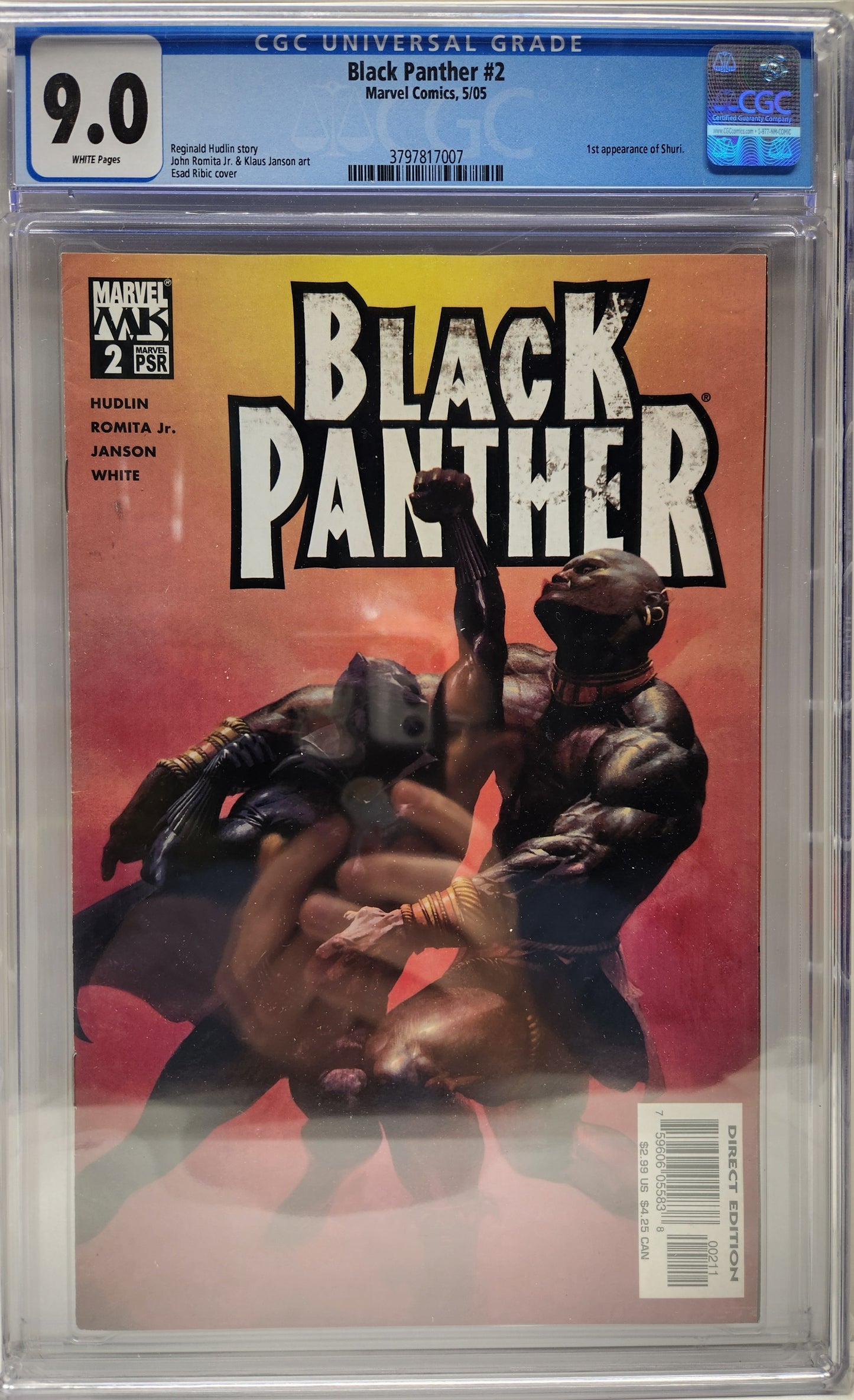 Black Panther #2 CGC 9.0