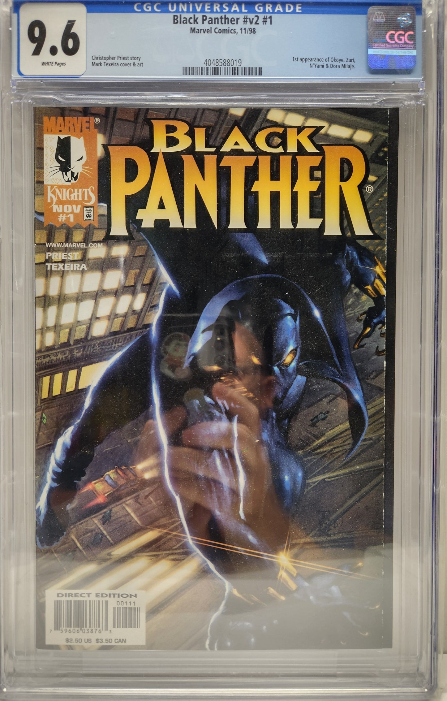 Black Panther # 1 CGC 9.6
