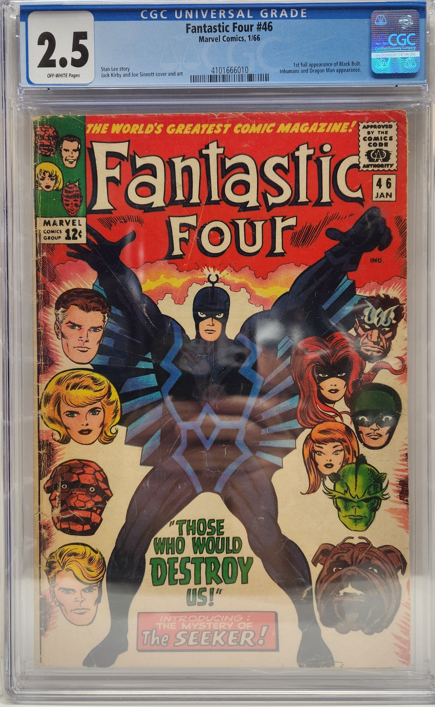 Fantastic Four #46 CGC 2.5