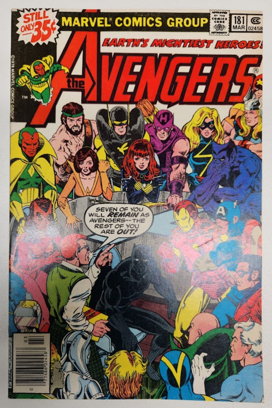 Avengers #181 - NM