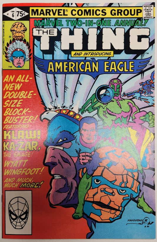 Marvel Two-In-One Annual #6 - NM