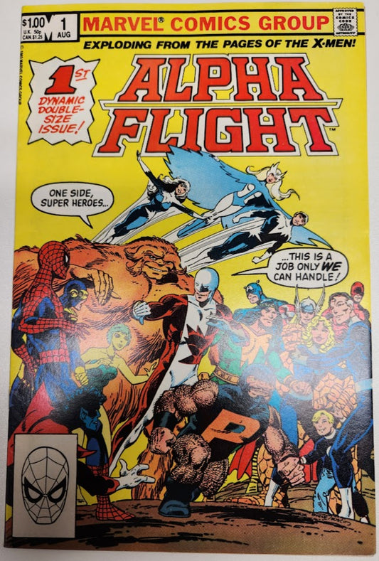 Alpha Flight #1 - VF