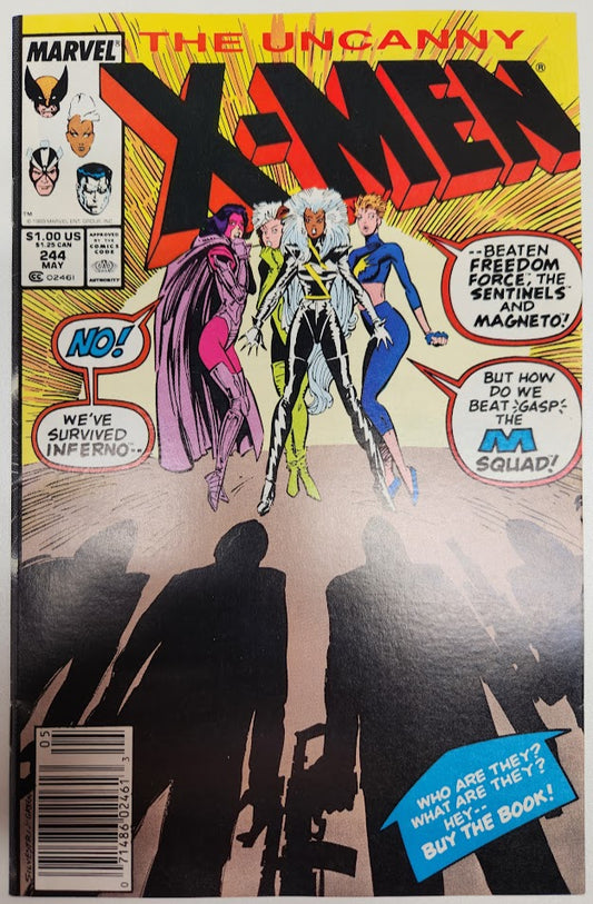 Uncanny X-MEN #244 - VF