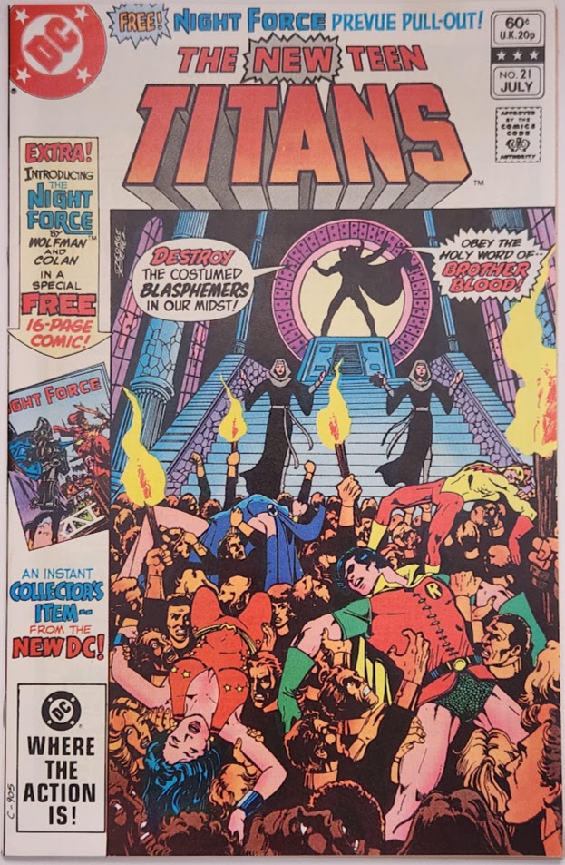 The New Teen Titans #21 - VF