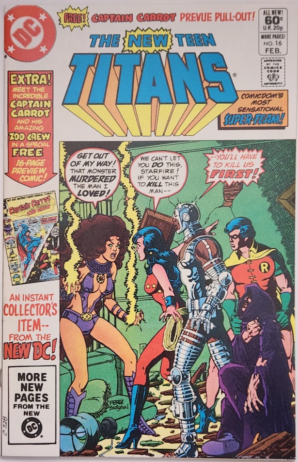The New Teen Titans #16 - NM