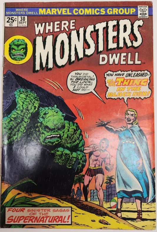 Where Monsters Dwell #30 - FN