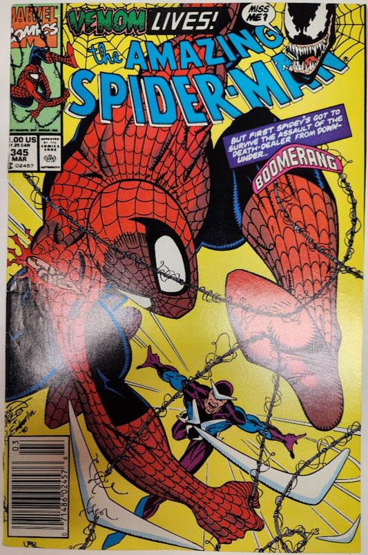Amazing Spider-Man #345 - VF