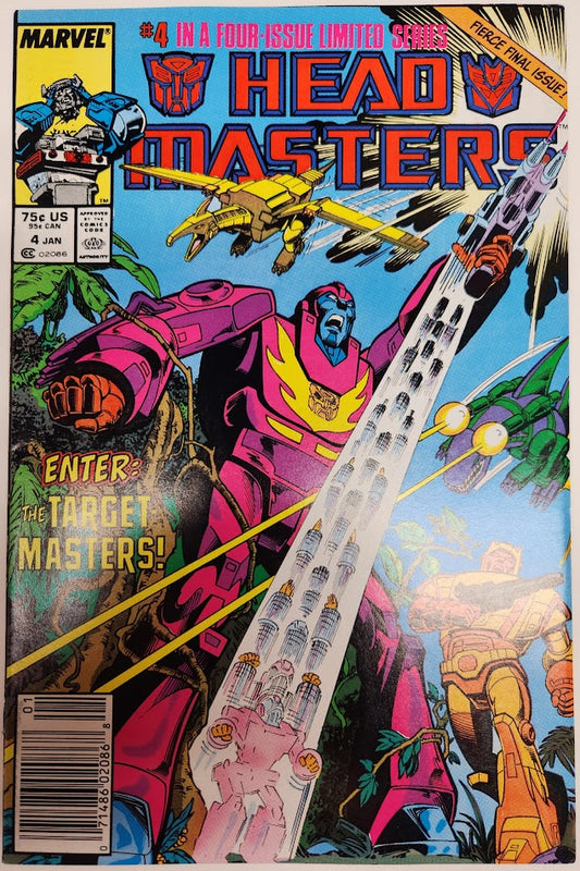 Transformers: Head Masters #4 - VF