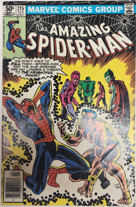 Amazing Spider-Man #215 - VG