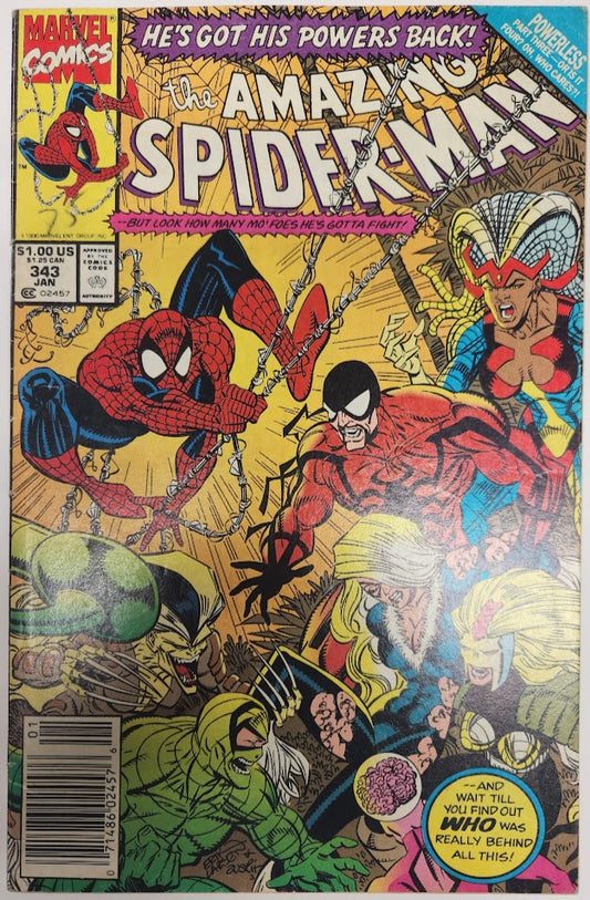 Amazing Spider-Man #343 - VF