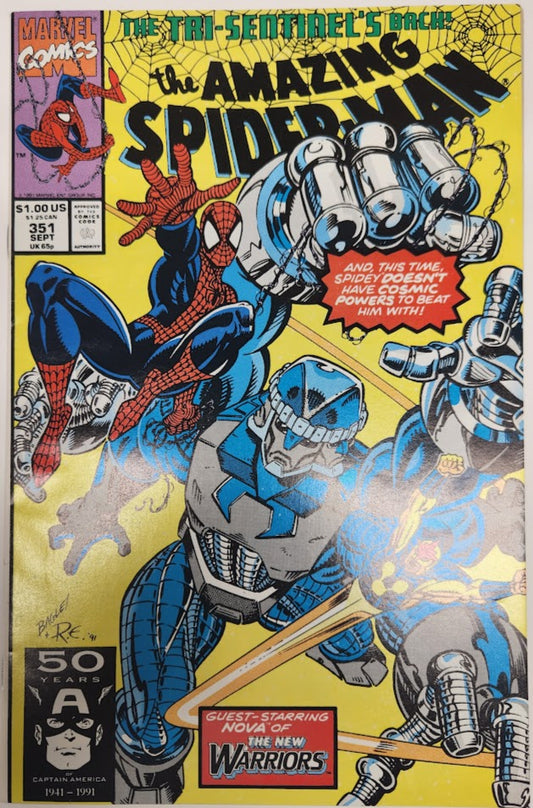 Amazing Spider-Man #351 - VF