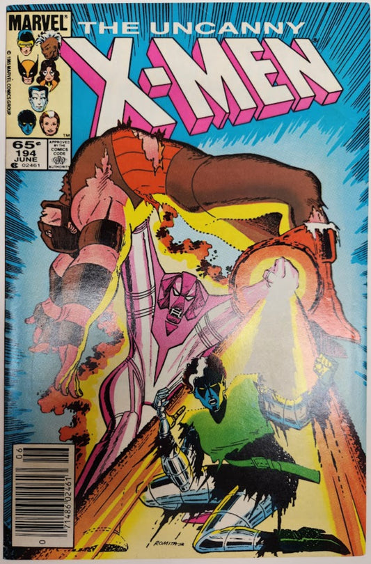 Uncanny X-Men #194 - FN