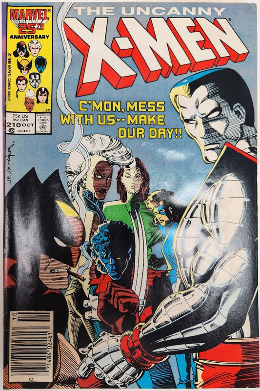 Uncanny X-Men #210 - FN