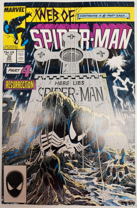 Web of Spider-Man #32 - NM