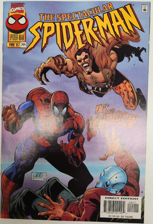 Peter Parker, The Spectacular Spider-Man #244 - VF