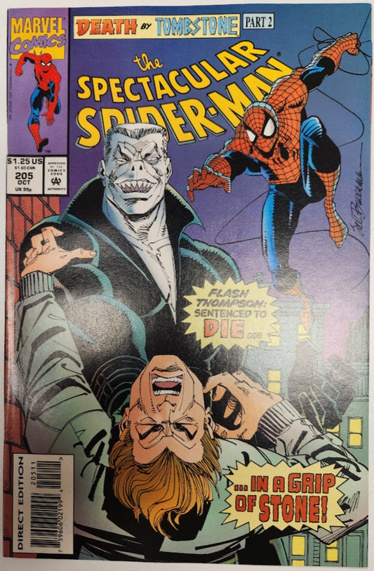 Peter Parker, The Spectacular Spider-Man #205 - VF