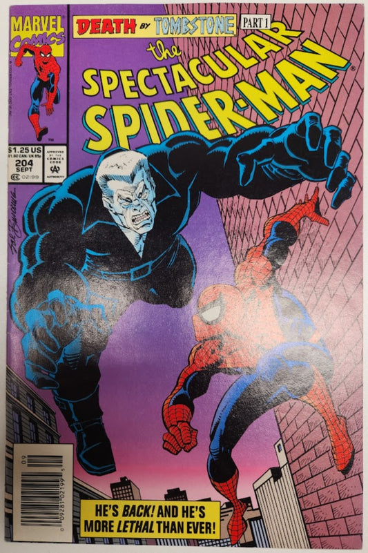 Peter Parker, The Spectacular Spider-Man #204 - VF