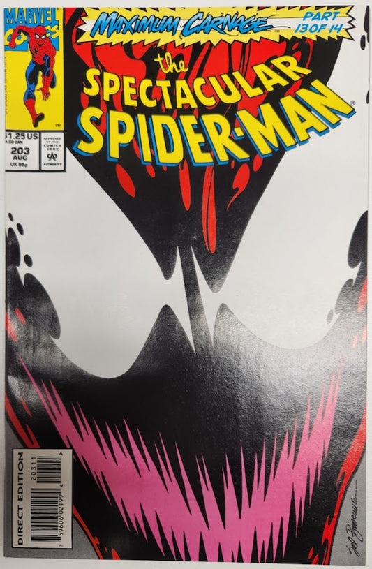 Peter Parker, The Spectacular Spider-Man #203 - NM