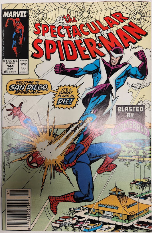 Peter Parker, The Spectacular Spider-Man #144 - VF