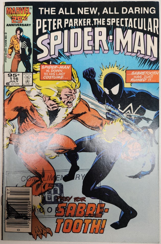 Peter Parker, The Spectacular Spider-Man #116 - VF