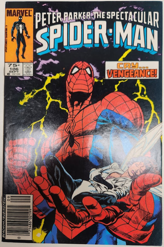 Peter Parker, The Spectacular Spider-Man #106 - VF