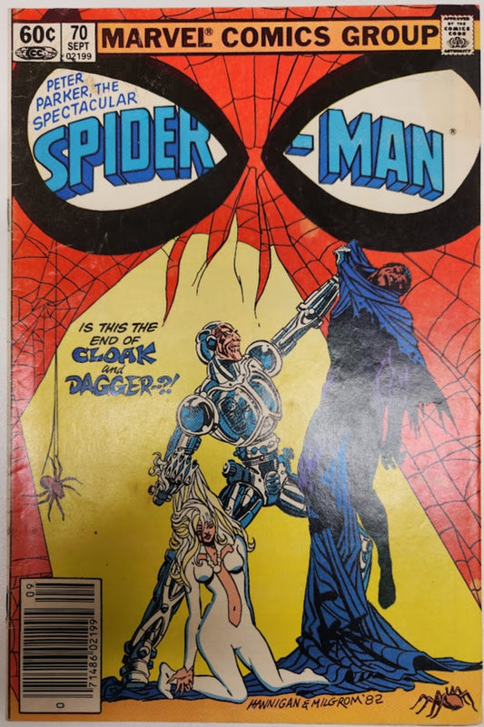 Peter Parker, The Spectacular Spider-Man #70 - VG