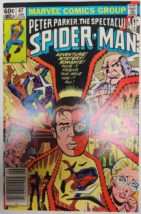 Peter Parker, The Spectacular Spider-Man #67 - FN