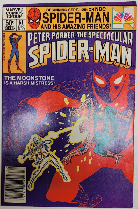 Peter Parker, The Spectacular Spider-Man #61 - FN