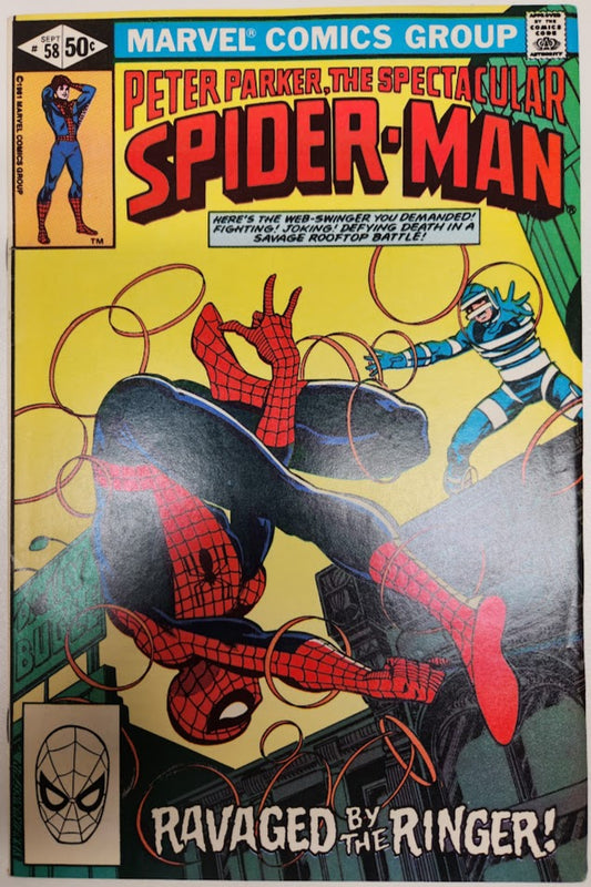Peter Parker, The Spectacular Spider-Man #58 - VF