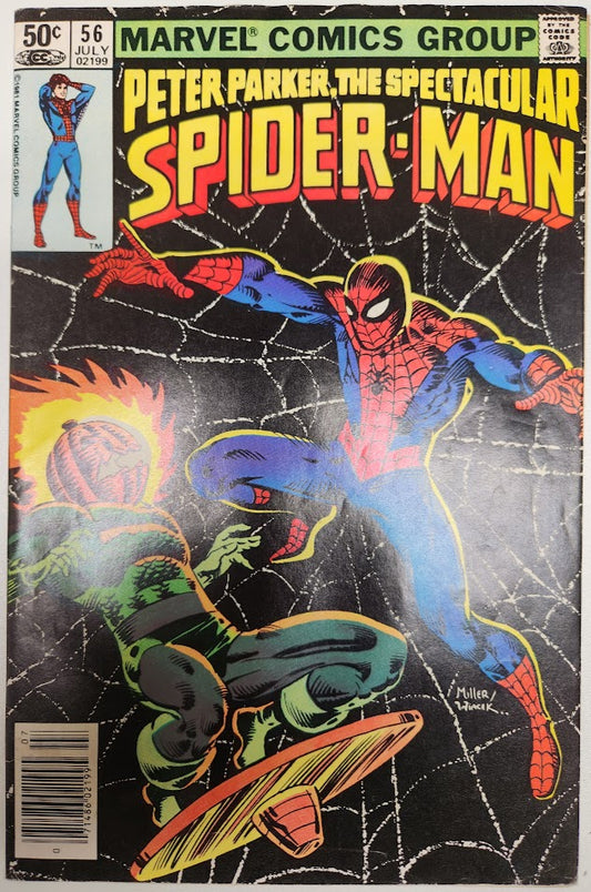 Peter Parker, The Spectacular Spider-Man #56 - VF