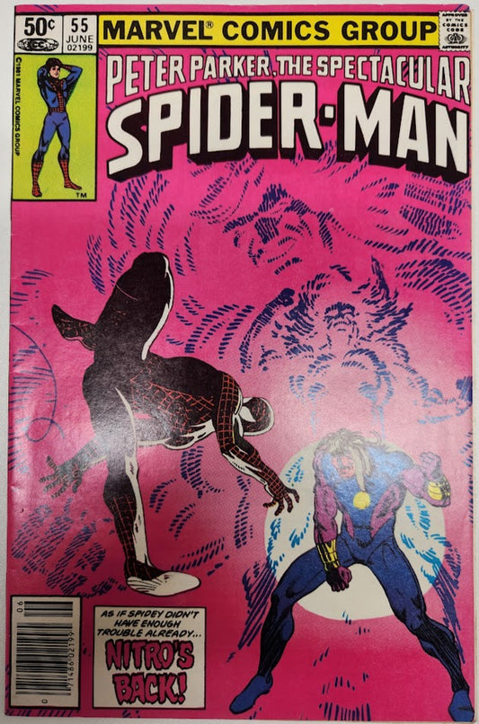 Peter Parker, The Spectacular Spider-Man #55 - VF