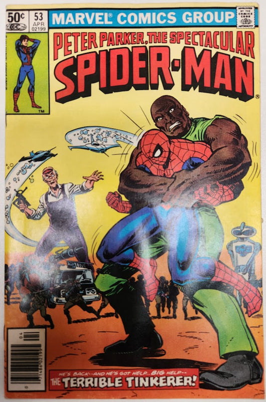 Peter Parker, The Spectacular Spider-Man #53 - FN